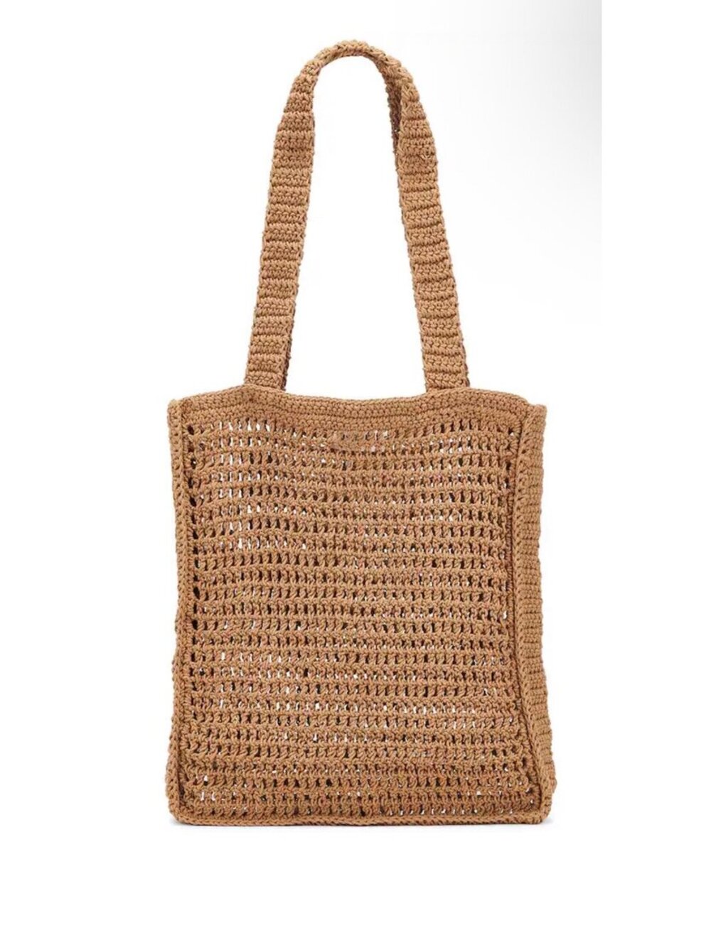 Thea Tote in Cocoa Casa Clara REVOLVE $88 as/is